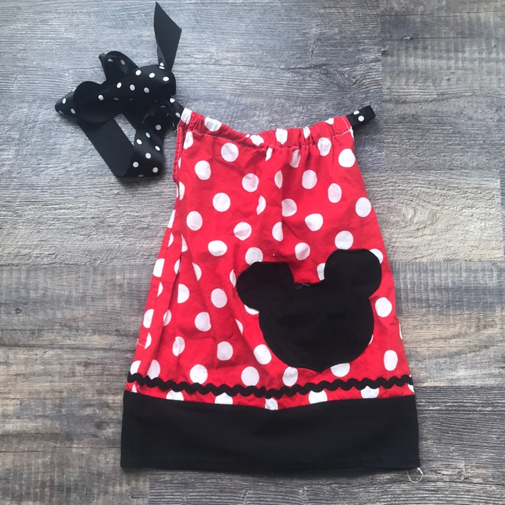 Minnie Mouse Disney girls’ homemade tank top